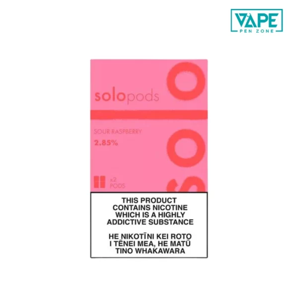 Sour Raspberry - SOLO Pod 2 Pack