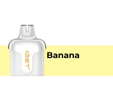 Banana IGET Halo Pod Hot Sale Flavour