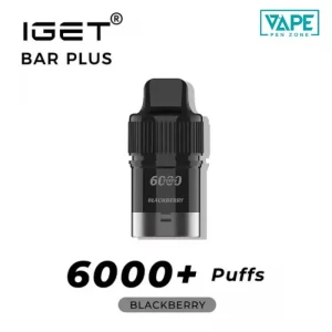 IGET Bar Plus Pod 2.0 6000 Puffs - Blackberry