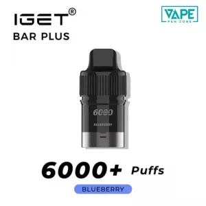 IGET Bar Plus Pod 2.0 6000 Puffs - Blueberry