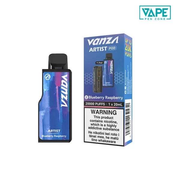 Blueberry Raspberry Vanza Artist 20K Pod