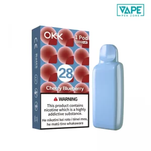 Cherry Blueberry OKK Cross Pod 5000 Puffs