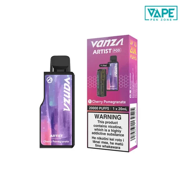 Cherry Pomegranate Vanza Artist 20K Pod