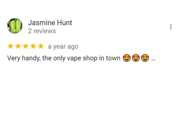 Customer Review: Jasmine Hunt