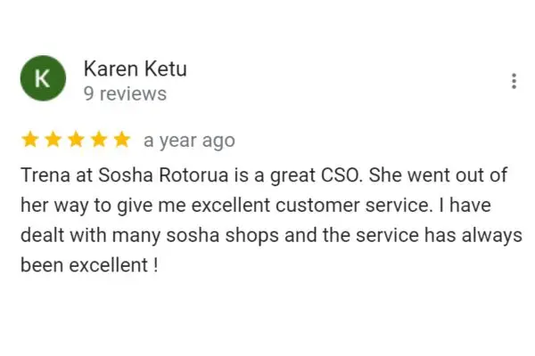 Customer Review: Karen Ketu