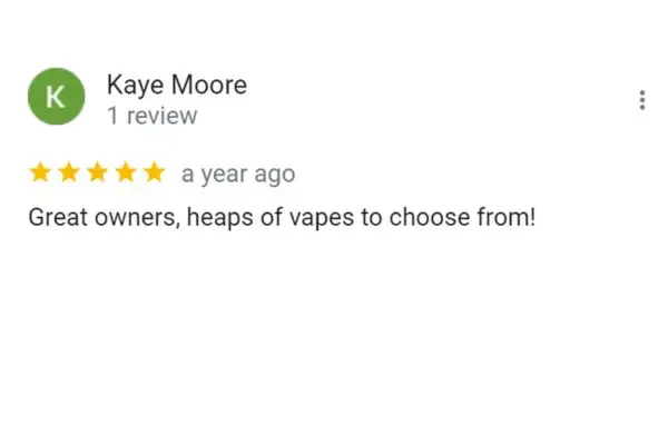 Customer Review: Kaye Moore