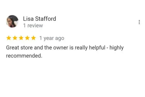 Customer Review: Lisa Stafford