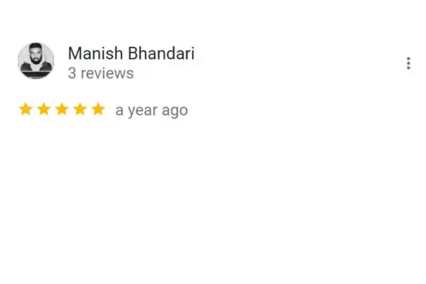 Customer Review: Manish Bhandari