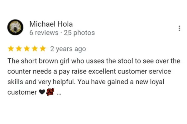 Customer Review: Michael Hola