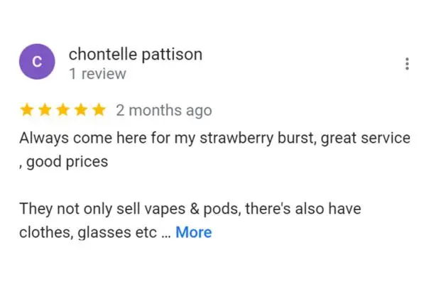 Customer Review Of Chontelle Pattison