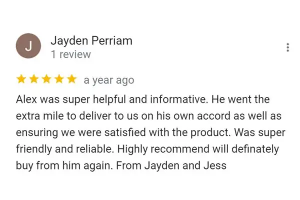 Customer Review Of Jayden Perriam