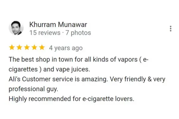 Customer Review Of Khurram Munawar