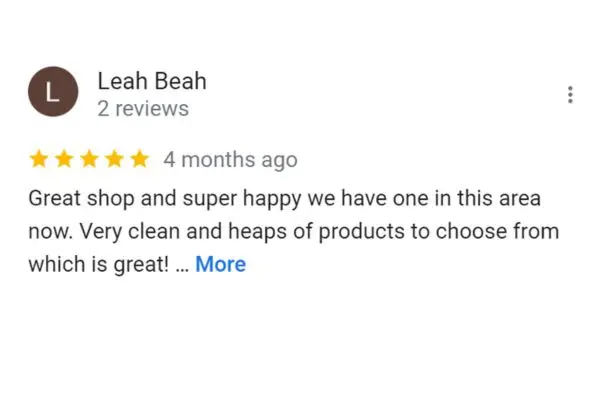 Customer Review Of Leah Beah