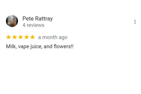 Customer Review Of Pete Rattray