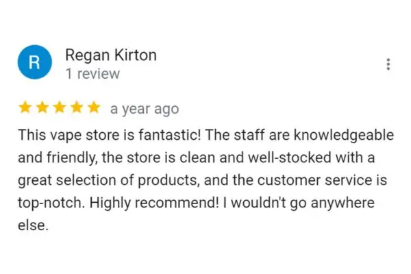 Customer Review Of Regan Kirton