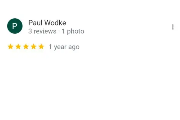 Customer Review: Paul Wodke