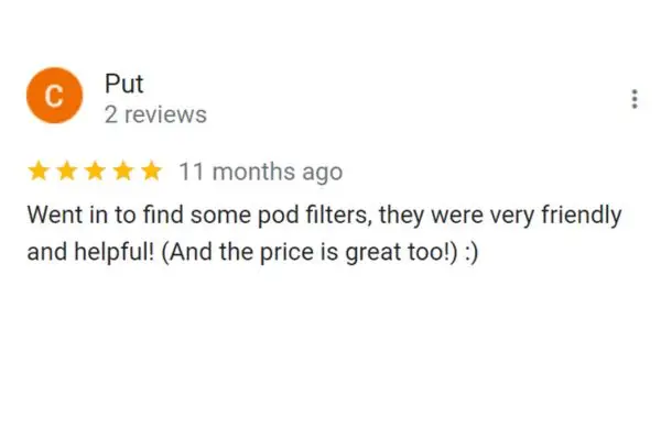 Customer Review: Put