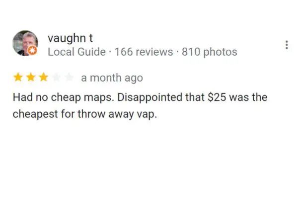 Customer Review: Vaughn T