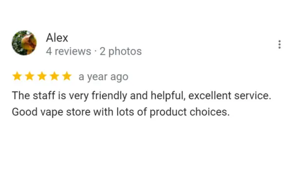 Customer Reviews Alex