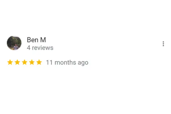 Customer Reviews Ben M