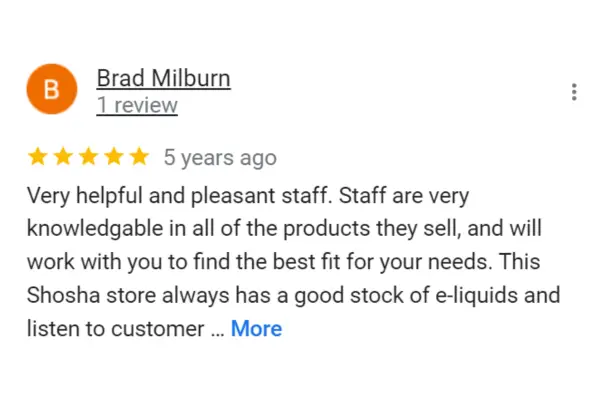 Customer Reviews Brad Milburn