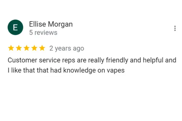 Customer Reviews Ellise Morgan
