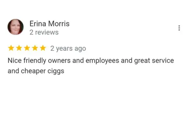 Customer Reviews: Erina Morris