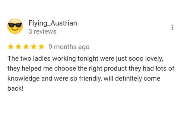 Customer Reviews Flying_Austrian