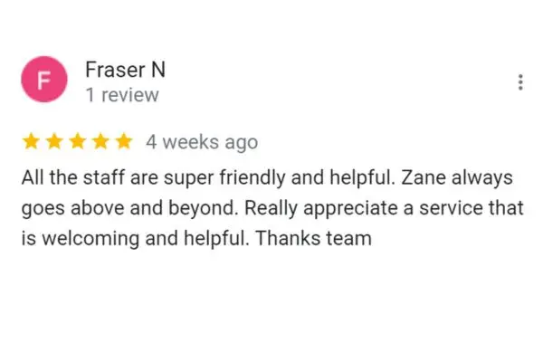 Customer Reviews: Fraser N
