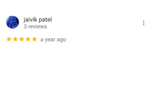 Customer Reviews: Jaivik Patel