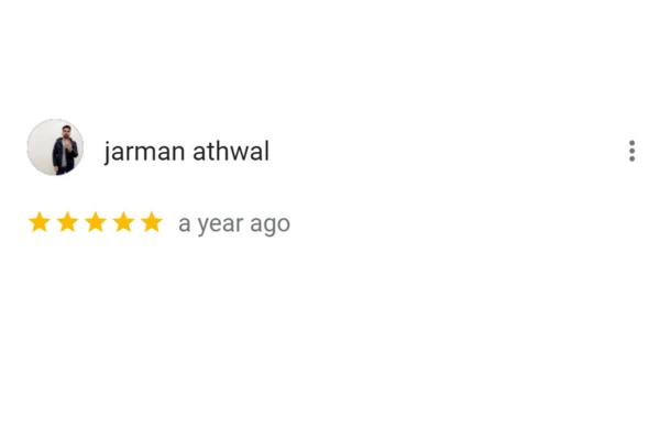 Customer Review Jarman Athwal