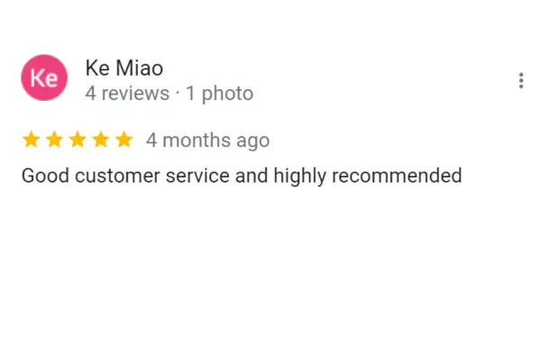 Customer Reviews Ke Miao