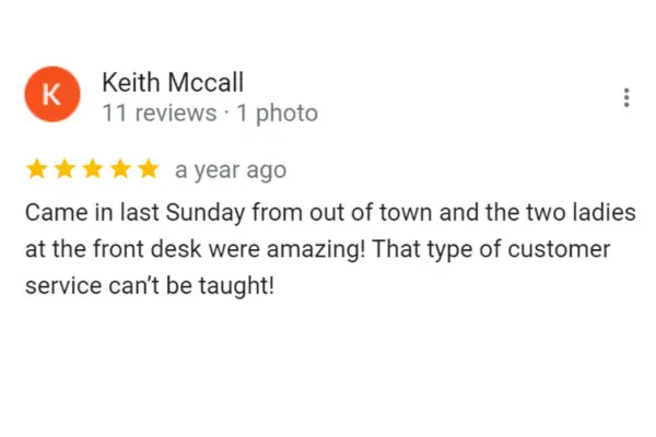 Customer Reviews Keith Mccall