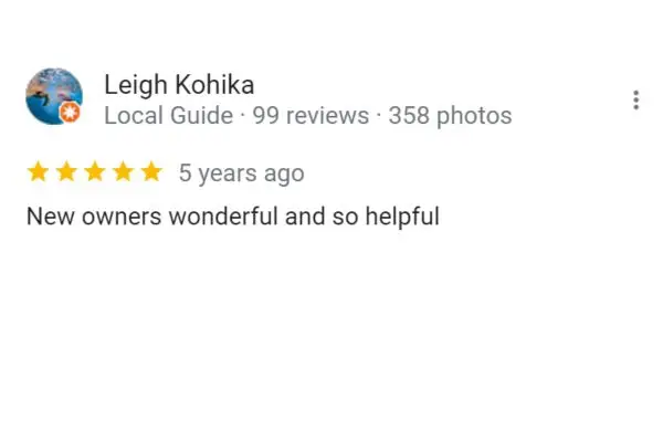 Customer Reviews: Leigh Kohika