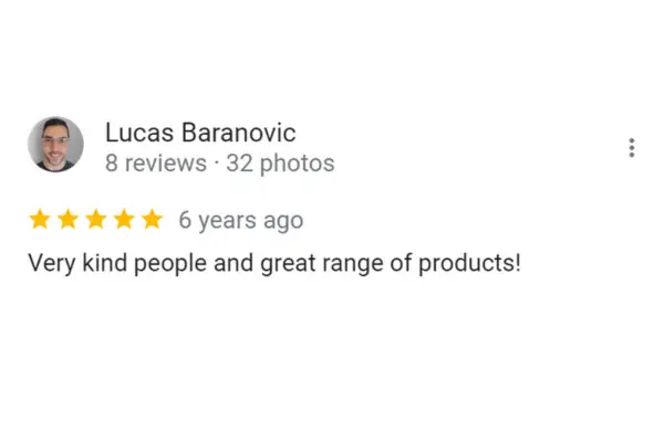 Customer Reviews Lucas Baranovic
