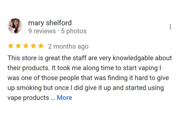Customer Reviews Mary Shelford