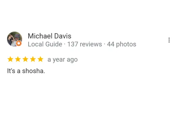 Customer Reviews Michael Davis