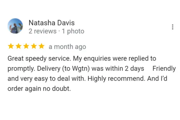 Customer Reviews Natasha Davis