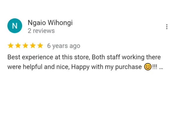 Customer Reviews Ngaio Wihongi