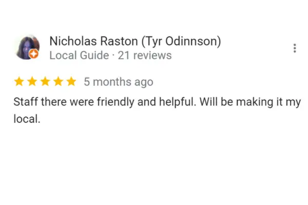
Customer Reviews Nicholas Raston (Tyr Odinnson)
