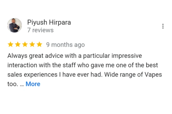 Customer Reviews Piyush Hirpara