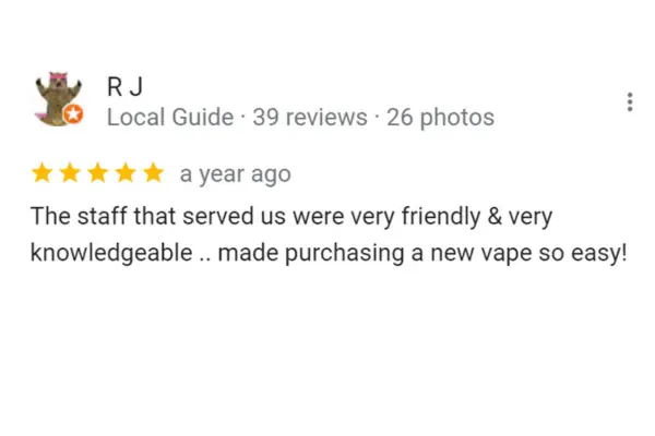 Customer Reviews R J