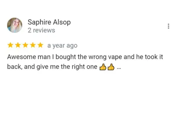 Customer Reviews: Saphire Alsop