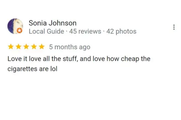Customer Reviews: Sonia Johnson