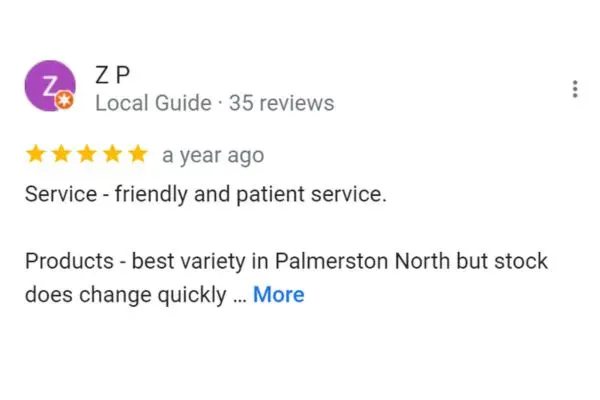 Customer Reviews: Z P