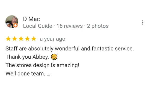 Customer Reviews D Mac