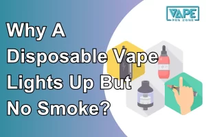 Why A Disposable Vape Lights Up But No Smoke?