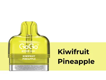 Kiwifruit Pineapple GOGO Shock E12000 Pod Flavour