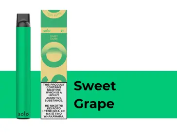 Hot Sale Flavour Solo Disposable Vape Sweet Grape