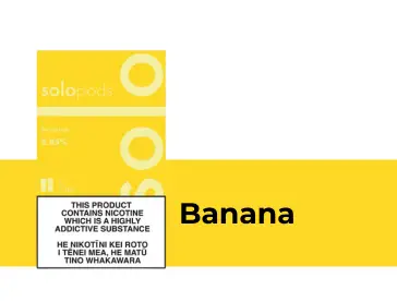 Hot Sale Flavour Banana SOLO Pod